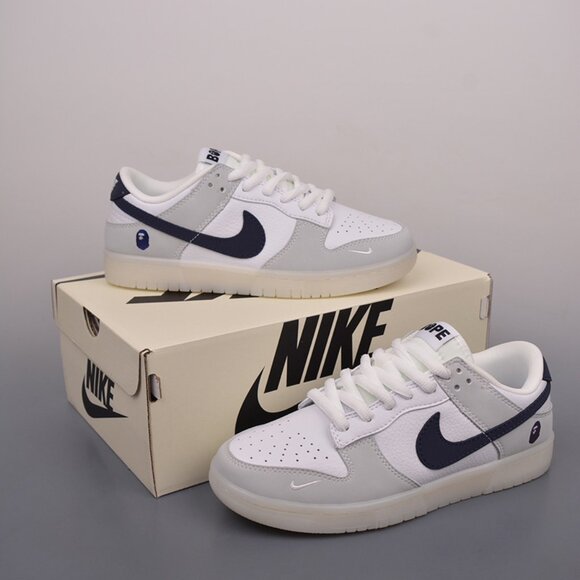 NK SB Dunk Low BAPE Gray - Picture 1 of 9
